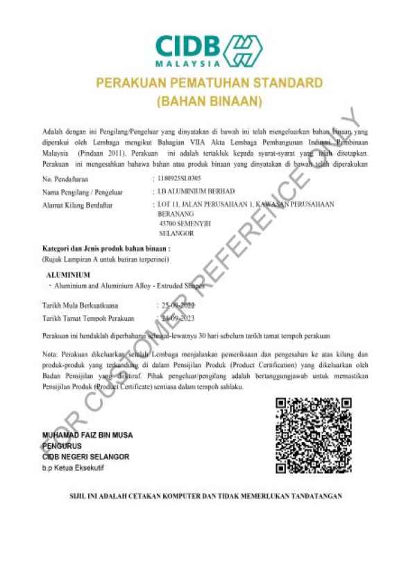 Lesen Pensijilan Barangan